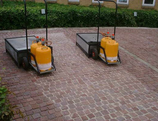 Produktionsvirksomhed til fugesand