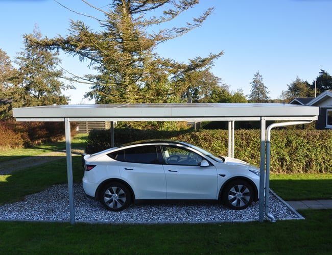 Carporte med solceller - Generationsskifte