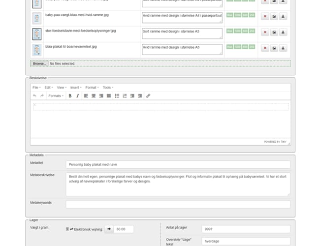 BabyParadis.dk - Webshop med stort potentiale med salg af babyudstyr 