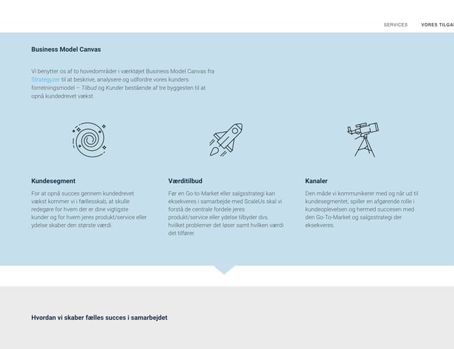 ScaleUs.dk - Salg af salgskonsulentvirksomhed u. aktiviteter