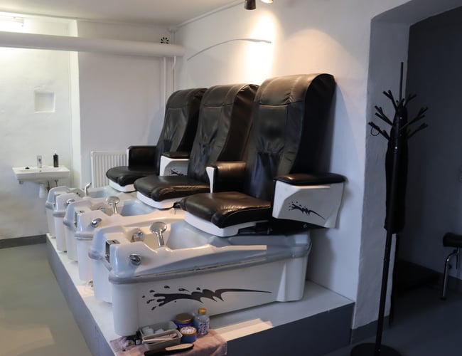 Negle salon med fantastisk placering i København