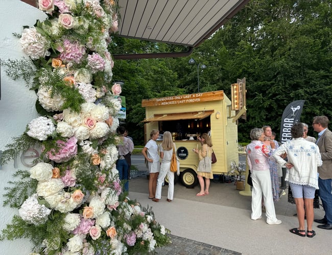 Mobilbar koncept, inkl hjemmeside og varelager