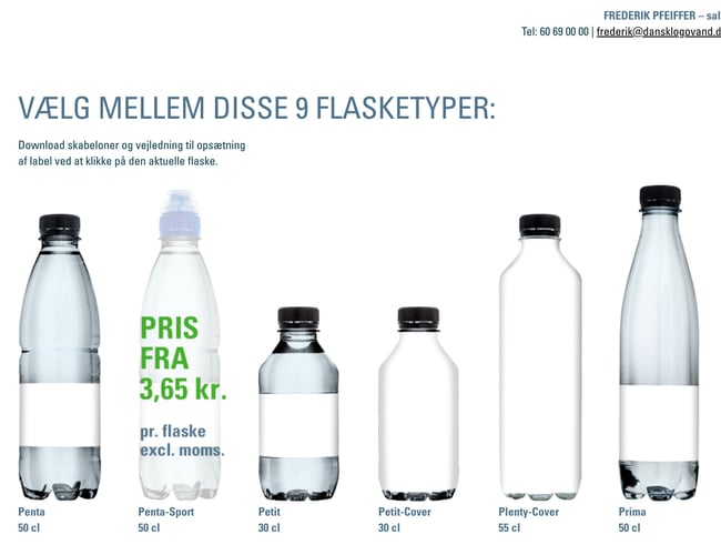 DanskLogoVand.dk - Organisk salg fra Google og dropshipping aftale