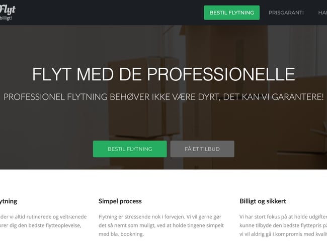 Discountflyt.dk - Flyttefirma med hjælp til omsætning fra dag 1.