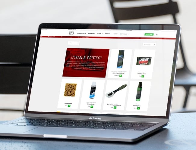 Webshop med tilbehør til sko og sneakers - 500.000 i omsætning i 2018