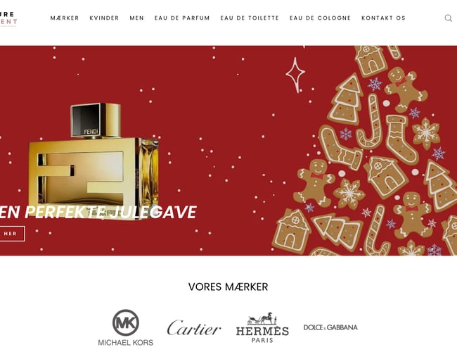 Køreklar Parfume webshop Purescent.dk - med dropshipping leverandør!