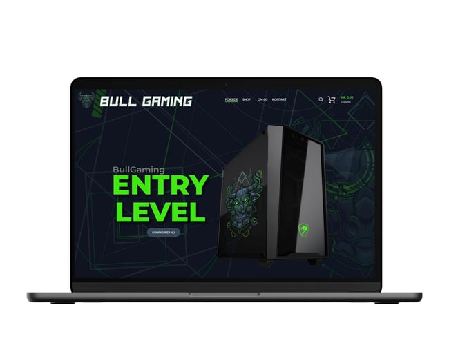 BullGaming.dk elektronik forretning med speciale indenfor gaming. - Omsætning i alt: 2.930.731 kr. 