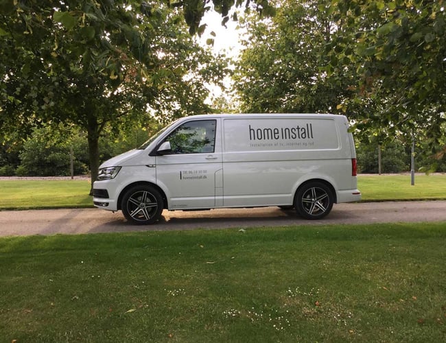Homeinstall - installation af TV, Internet og lyd - Årlig løn til ejer: 553.000 kr. - Nordjylland (Flytbar)
