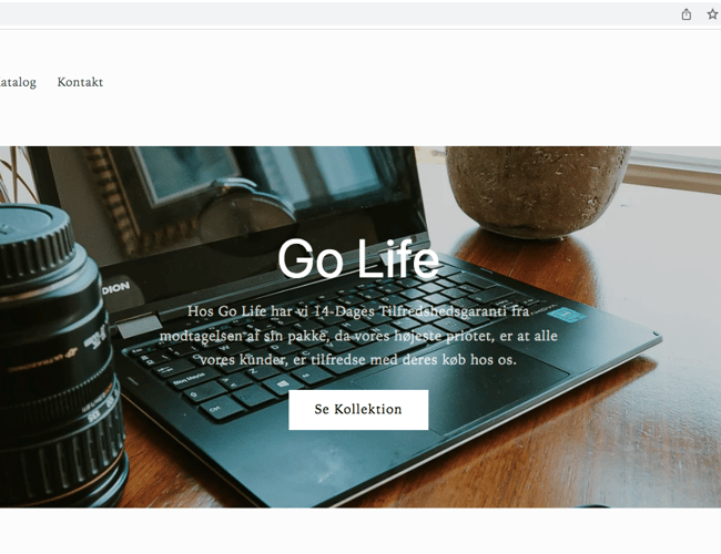 Køreklar dropshipping webshop sælges