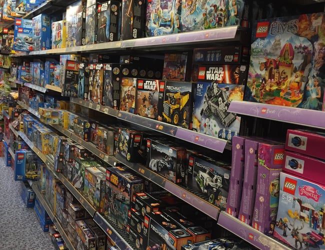 To velfungerende butikker