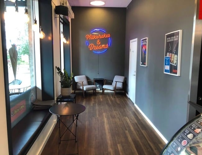 Perfekt lokation til is-bar eller lign. - Afståelse