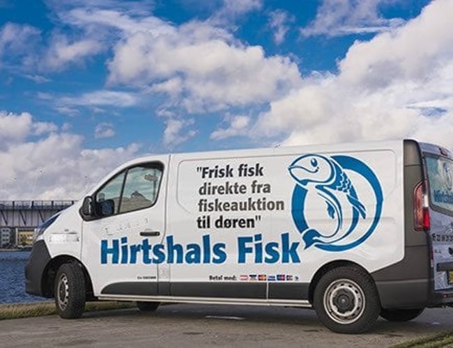 Fiskebil koncept med stor kundekartotek samt god indtjening og chauffør følger med