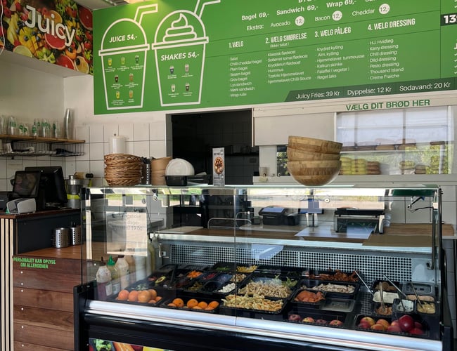 "Velkommen til Juicy Bagel Humlebæk - Din Destination for Friske Bagels og Saftige Juicer!"