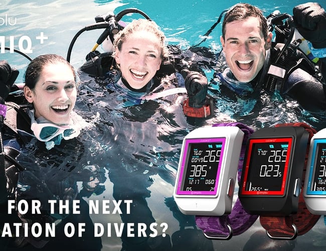 Deepblu.com - Globalt dykker brand, egne designede dykkerure, egen app og social medie platform. 