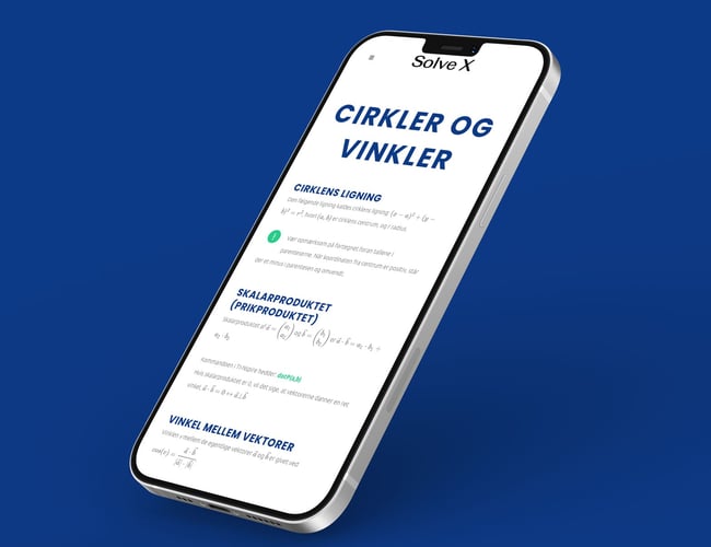 Platform som hjælpemiddel til TI-Nspire - lektiehjælpsvirksomhed 