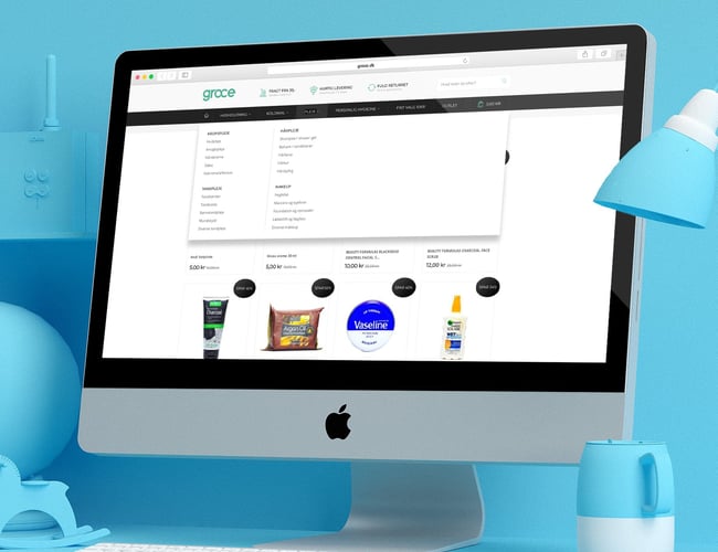 Groce.dk - 1.3 mio omsætning over 2.5 år - Dagligvarer produkter ligsom Normal (butikskæde)