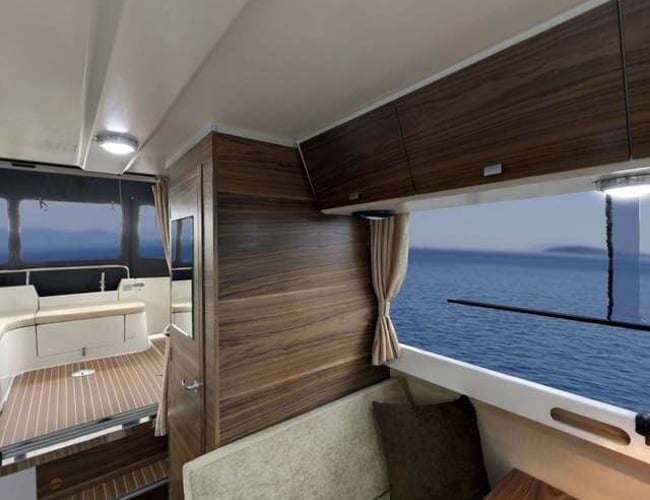 Unikt luksus bådudlejningsfirma med faste havnepladser