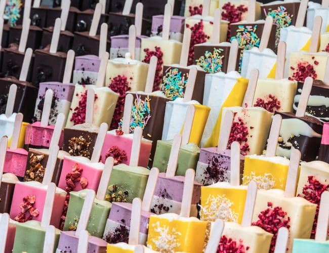 OLUFs is tre veldrevne og unikke isbutikker til salg - Finansiering tilbydes