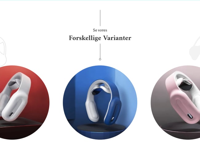 Carerelief.dk - Unik webshop med dropshipping af niche produktet Neck Massage 