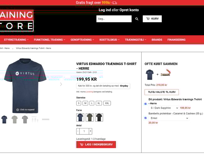 Køreklar fitness og livsstilsbutik sælges! - Med en omsætning på 275.000 kr. (på blot 6 måneder) 