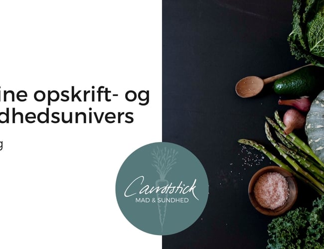 Velbesøgt sundheds- og opskrift hjemmeside - 40.000-120.000 unikke (organiske) besøgende per måned afhængig af sæson 