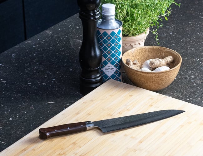 Webshop med unikke håndlavede japanske knive til salg.