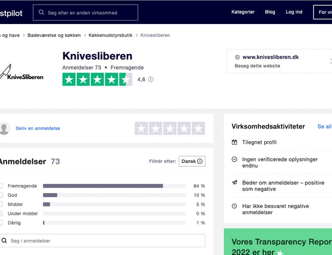 (nedsat 10.000 kr.) Knivesliberen.dk - En af Danmarks eneste niche webshops udelukkende med salg af slibesten & Strygeståle  STORT POTENTIALE