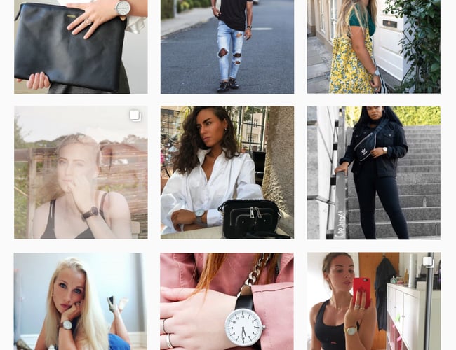 Webshop / Brand med ure (unisex)