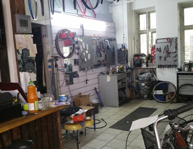 Velobless Cykler til afståelse - Cykelbutik i København areal på 198 m2.