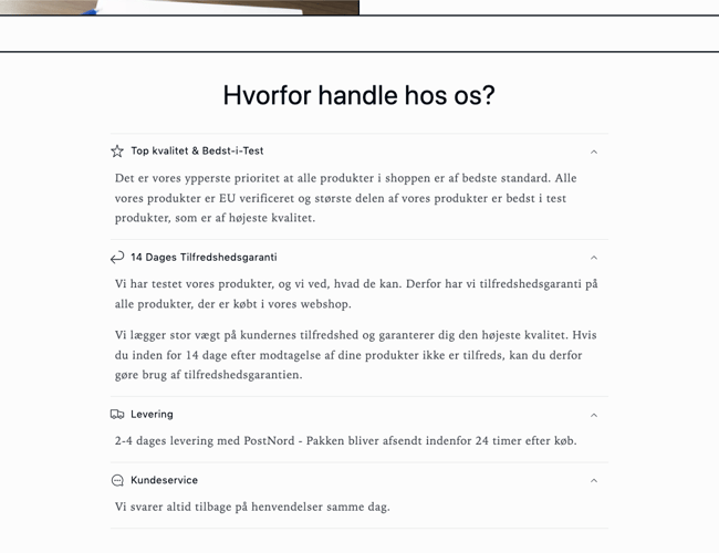 Trendpeople.dk - køreklar dropshiping webshop med 20 vinder produkter