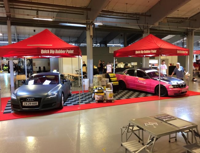 Webshop salg af flydende dip til indpakning af bl.a. biler