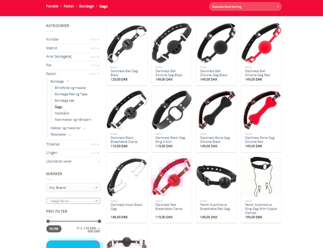 Automatiseret sexlegetøjs webshop med høj fortjeneste og god kvalitet