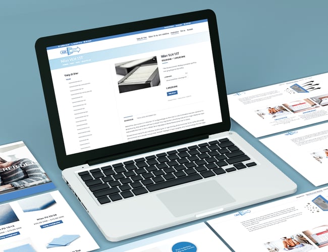 Ren-luft.dk - Webshop med over 250 faste abonnementer - Wordpress