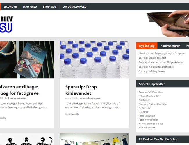 Overlevpaasu.dk - Studiewebsite med adgang til 29000 danske studerende.