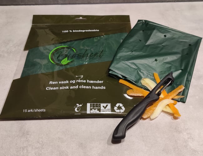 Biosheet ApS - Patenteret bionedbrydeligt ark til håndvasken - Søger partner, eller salg