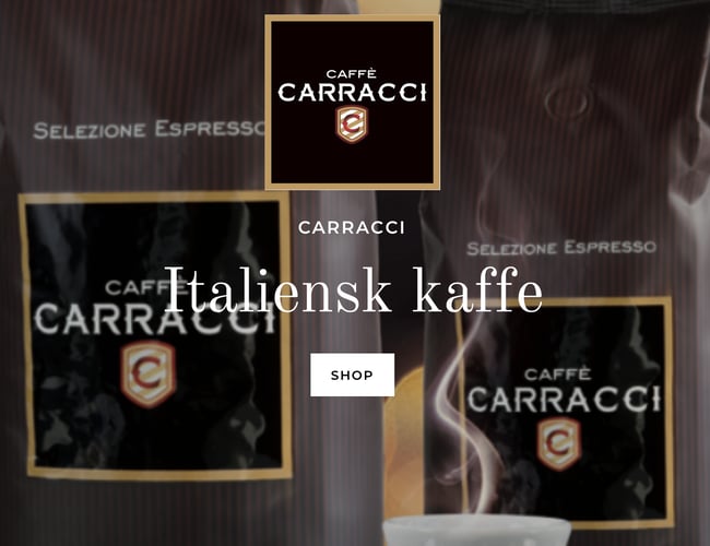 Kaffe webshop + agentur med stærk Italiensk leverandør + B2B salg 
