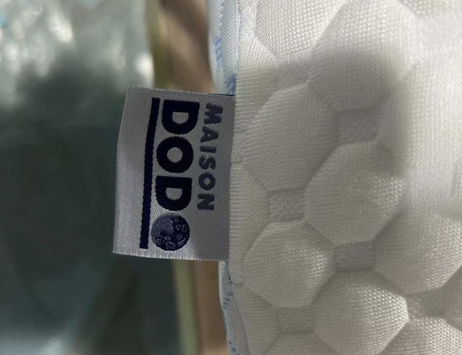 Varelager med puder + branding