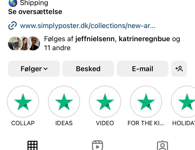 Velrenommeret SEO-stærk webshop m. 1.200 plakatdesigns til salg