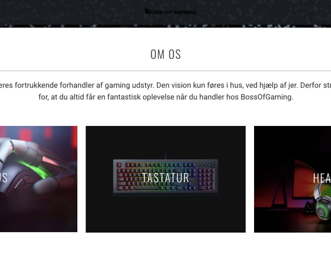 Køreklar dropshipping webshop med dag til dag levering!