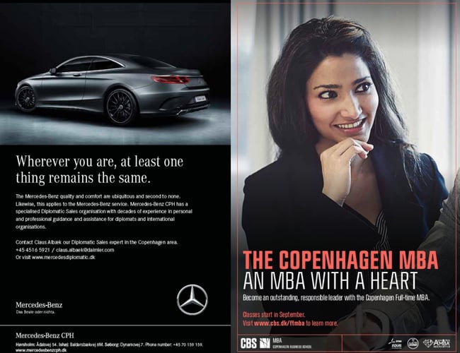 Markedsledende expat - og turistmagasin i København med B2B kunder som BMW og Illum