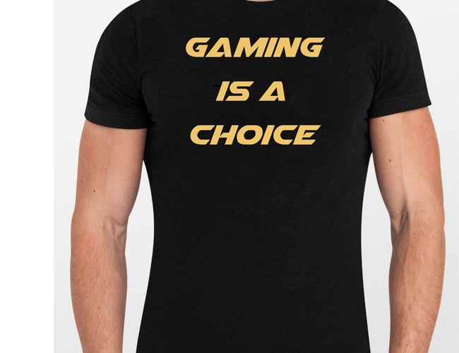 Webshop med plakater og T-shirts til  den unge gamer