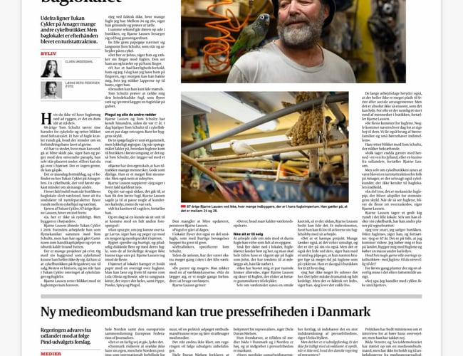 Tukan cykler sælges - Cykelforretning med butik og værksted sælges på Amager