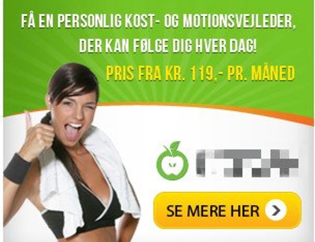 50% til salg - Online vægttabsportal med tilhørende app