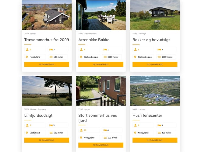 bytsommerhus.dk - Ejere af sommerhuse kan bytte feriested med hinanden