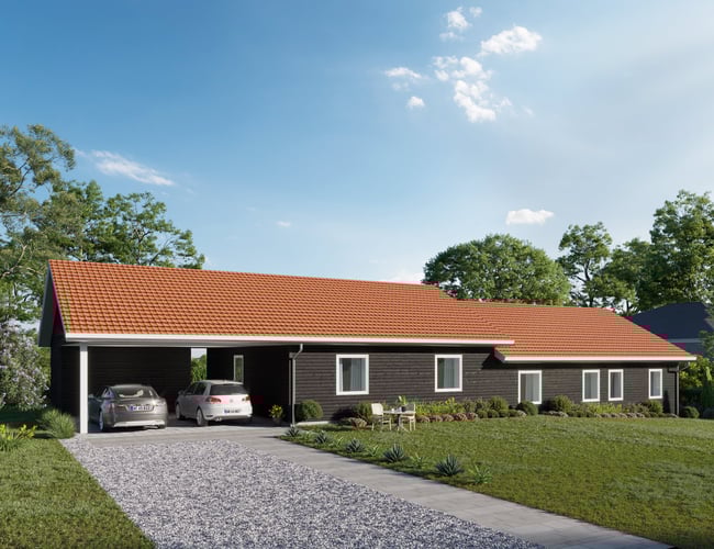 Træhusproduktion - Producere helårshuse og fritidshuse som elementbyggeri