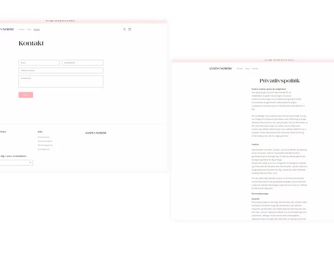 Webshop med stort potentiale! - salg af oversized hoodies i forskellige farver. - med et mindre varelager inkluderet