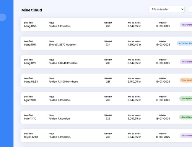 notequote.dk - AI drevet SaaS platfrom som forvandler noter og forespørgsler til tilbud og fakturaer på sekunder! 100% automatiseret - 700 udviklingstimer!