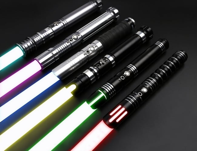 Webshop med salg af RGB Lyssværd - Dækningsgrad mellem 30-50% 