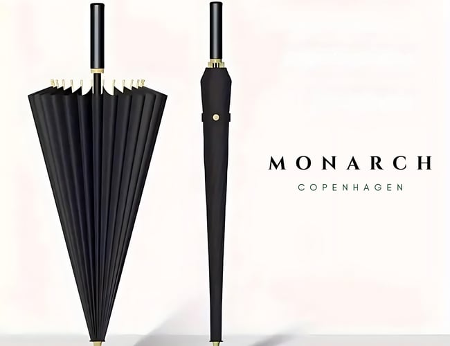 Luksuriøs paraplywebshop med stærkt brand sælges