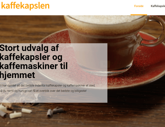 Kaffe-kapslen.dk